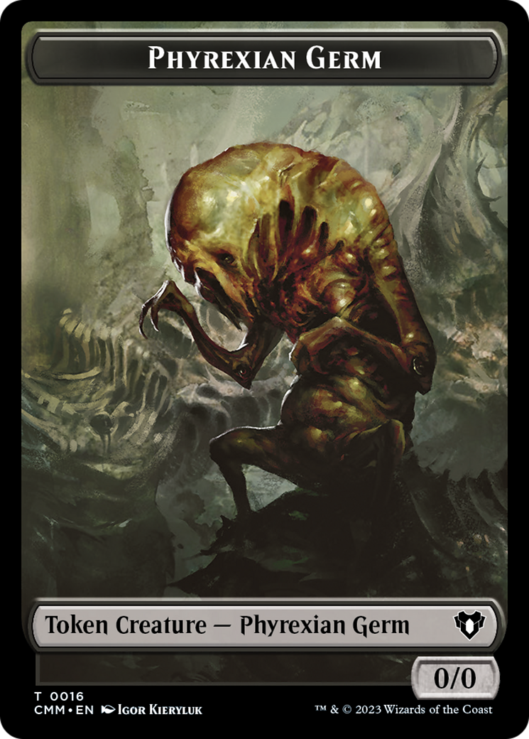 Phyrexian Germ Token [Commander Masters Tokens] | North Game Den