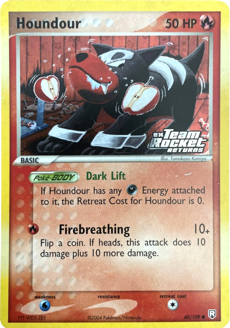 Houndour (60/109) (Stamped) [EX: Team Rocket Returns] | North Game Den