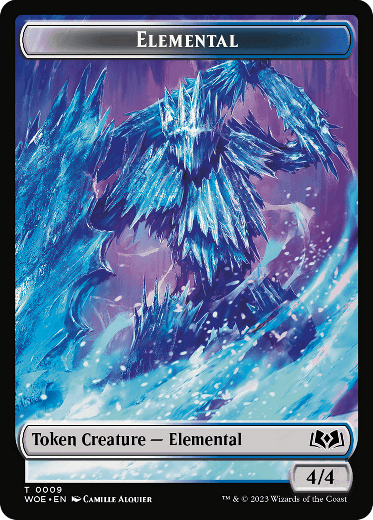 Elemental Token [Wilds of Eldraine Tokens] | North Game Den