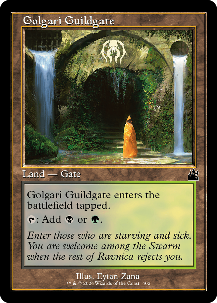 Golgari Guildgate (Retro Frame) [Ravnica Remastered] | North Game Den