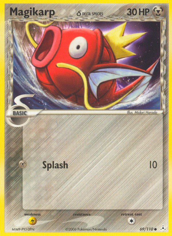 Magikarp (69/110) (Delta Species) [EX: Holon Phantoms] | North Game Den