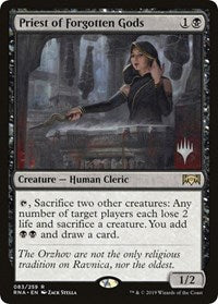 Priest of Forgotten Gods [Promo Pack: Throne of Eldraine] | North Game Den