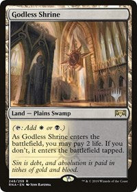 Godless Shrine [Promo Pack: Throne of Eldraine] | North Game Den