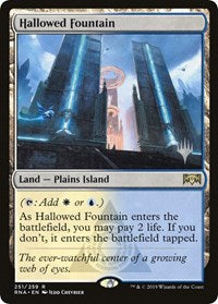 Hallowed Fountain [Promo Pack: Throne of Eldraine] | North Game Den