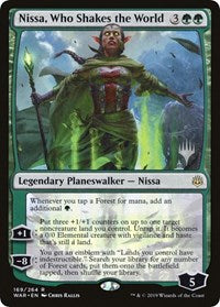 Nissa, Who Shakes the World [Promo Pack: Throne of Eldraine] | North Game Den
