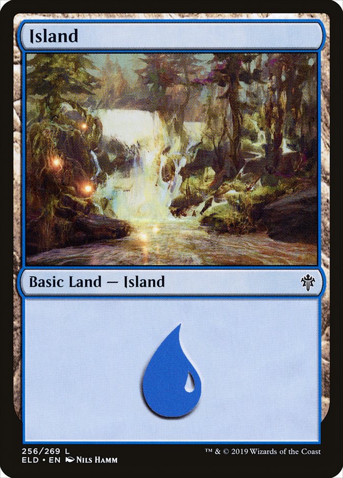 Island (256) [Throne of Eldraine] | North Game Den