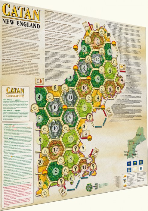 Catan Geographies New England | North Game Den