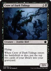 Crow of Dark Tidings [Magic Game Night 2019] | North Game Den