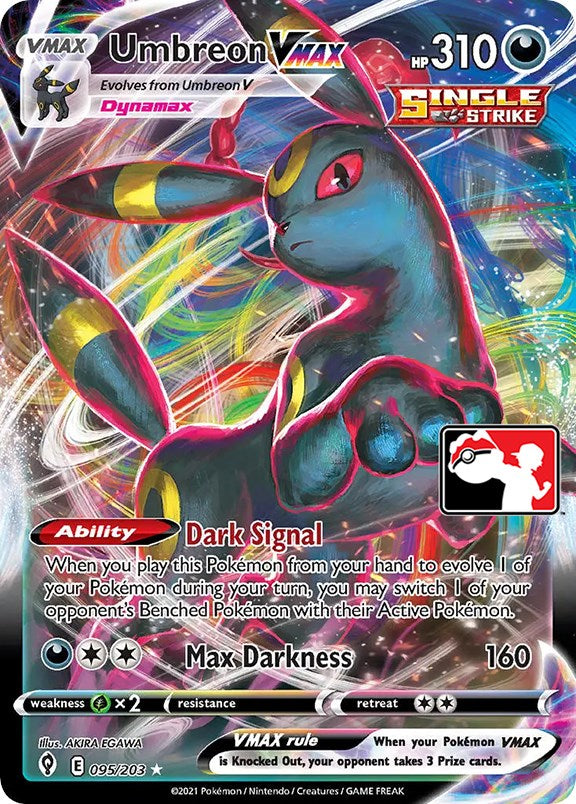 Umbreon VMAX (095/203) [Prize Pack Series One] | North Game Den