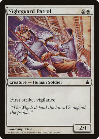 Nightguard Patrol [Ravnica: City of Guilds] | North Game Den