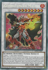 Geomathmech Magma [MYFI-EN007] Secret Rare | North Game Den