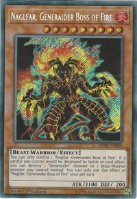 Naglfar, Generaider Boss of Fire [MYFI-EN030] Secret Rare | North Game Den