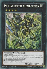 Primathmech Alembertian [MYFI-EN040] Secret Rare | North Game Den