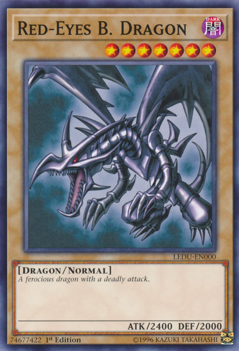 Red-Eyes B. Dragon [LEDU-EN000] Common | North Game Den