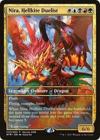 Nira, Hellkite Duelist [Unique and Miscellaneous Promos] | North Game Den