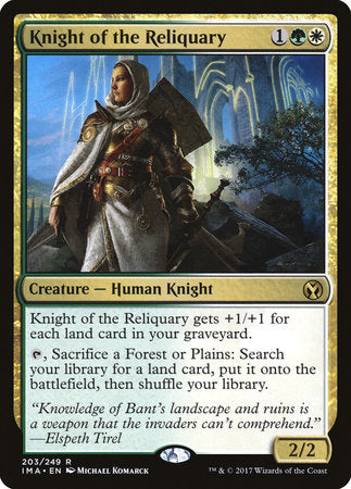 Knight of the Reliquary [Iconic Masters] | North Game Den