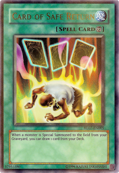 Card of Safe Return [HL07-EN005] Ultra Rare | North Game Den