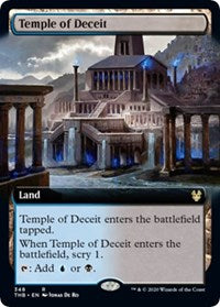 Temple of Deceit (Extended Art) [Theros Beyond Death] | North Game Den