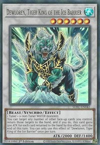 Dewloren, Tiger King of the Ice Barrier [SDFC-EN042] Ultra Rare | North Game Den