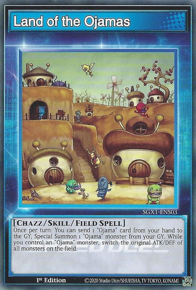 Land of the Ojamas [SGX1-ENS03] Common | North Game Den