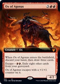 Ox of Agonas (Extended Art) [Theros Beyond Death] | North Game Den