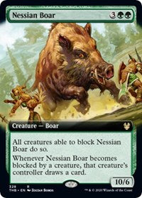 Nessian Boar (Extended Art) [Theros Beyond Death] | North Game Den