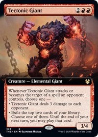 Tectonic Giant (Extended Art) [Theros Beyond Death] | North Game Den