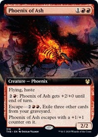 Phoenix of Ash (Extended Art) [Theros Beyond Death] | North Game Den
