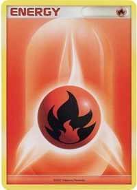 Fire Energy (2007 Unnumbered D P Style) [League & Championship Cards] | North Game Den