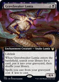 Gravebreaker Lamia (Extended Art) [Theros Beyond Death] | North Game Den