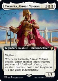 Taranika, Akroan Veteran (Extended Art) [Theros Beyond Death] | North Game Den