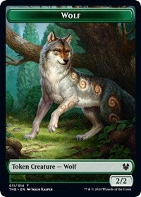 Wolf Token [Theros Beyond Death] | North Game Den