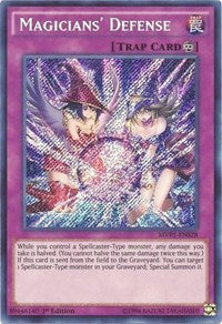 Magicians' Defense [MVP1-ENS28] Secret Rare | North Game Den