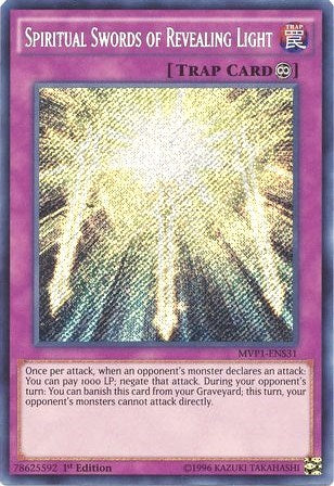 Spiritual Swords of Revealing Light [MVP1-ENS31] Secret Rare | North Game Den