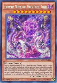 Crimson Nova the Dark Cubic Lord [MVP1-ENS39] Secret Rare | North Game Den