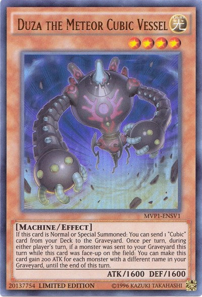 Duza the Meteor Cubic Vessel [MVP1-ENSV1] Ultra Rare | North Game Den