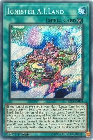 Ignister A.I.Land [IGAS-EN050] Secret Rare | North Game Den