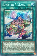 Ignister A.I.Land [IGAS-EN050] Secret Rare | North Game Den