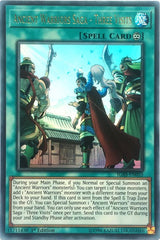 Ancient Warriors Saga - Three Visits [IGAS-EN055] Ultra Rare | North Game Den