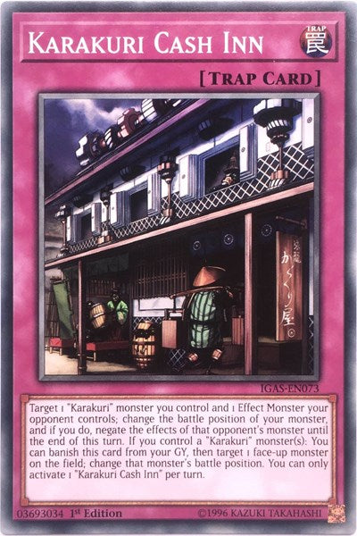 Karakuri Cash Inn [IGAS-EN073] Common | North Game Den