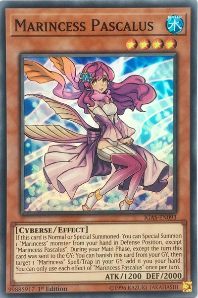 Marincess Pascalus [IGAS-EN093] Super Rare | North Game Den