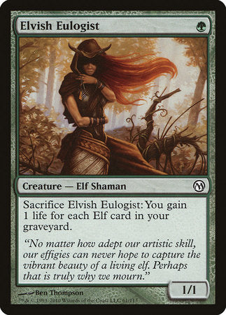 Elvish Eulogist [Duels of the Planeswalkers] | North Game Den