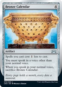 Bronze Calendar [Unsanctioned] | North Game Den