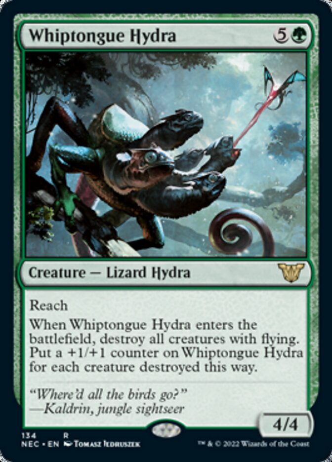 Whiptongue Hydra [Kamigawa: Neon Dynasty Commander] | North Game Den
