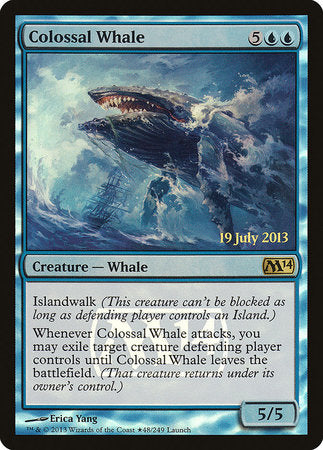 Colossal Whale [Magic 2014 Promos] | North Game Den