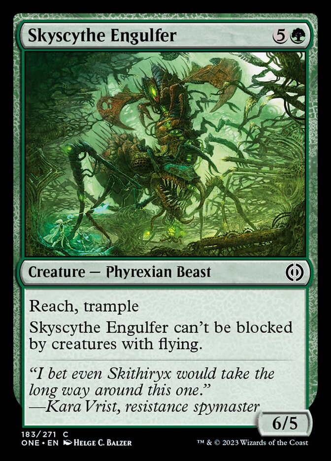 Skyscythe Engulfer [Phyrexia: All Will Be One] | North Game Den