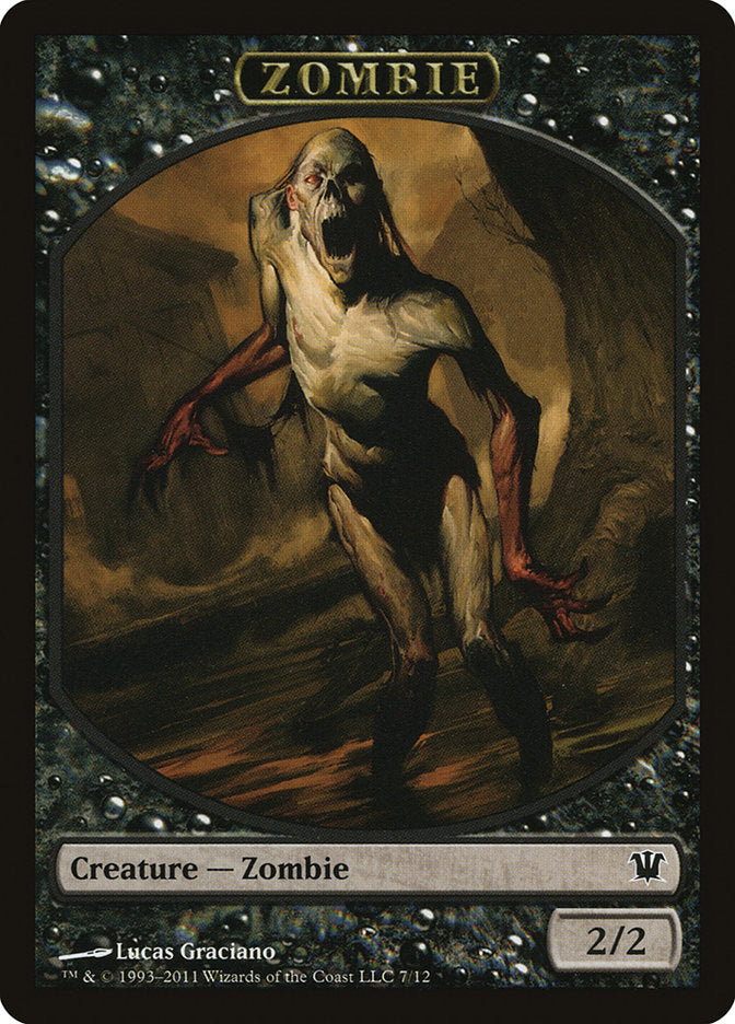 Zombie (7/12) [Innistrad Tokens] | North Game Den