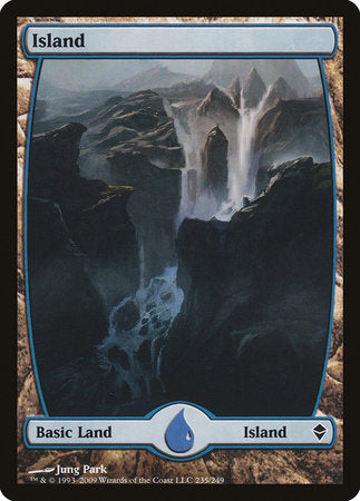 Island (235) - Full Art [Zendikar] | North Game Den