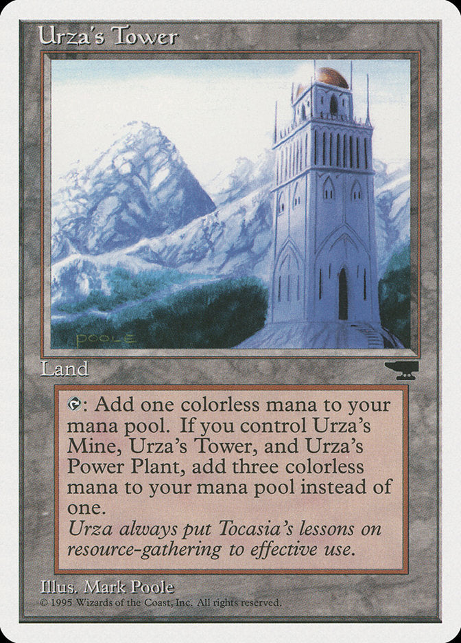 Urza's Tower (Mountains) [Chronicles] | North Game Den