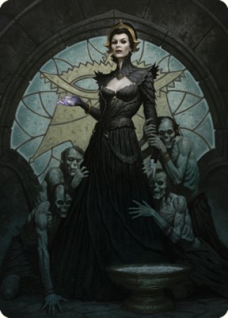 Liliana of the Veil Art Card [Dominaria United Art Series] | North Game Den
